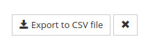 "Export to CSV file" button in an online test maker